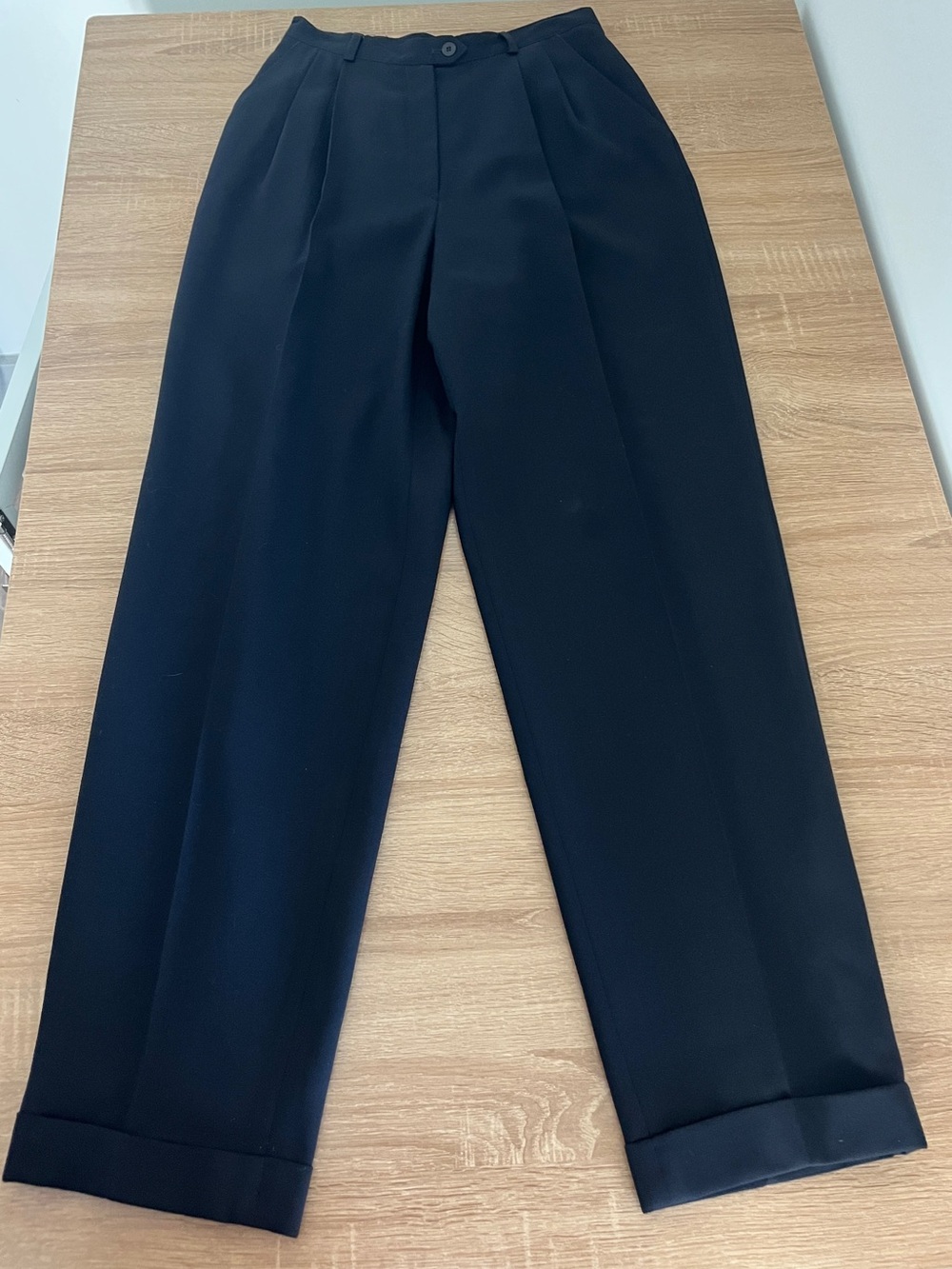 Minimalistic Chic Lauren Ralph Lauren 100% Worsted Wool Trousers